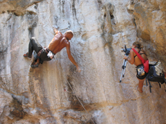 climb railay tonsai thailand climbing